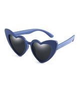 Baby girl sunglasses for children heart polarized flexible