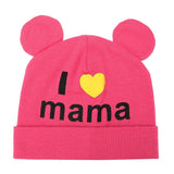 I Love Mama Cotton Warm Hat